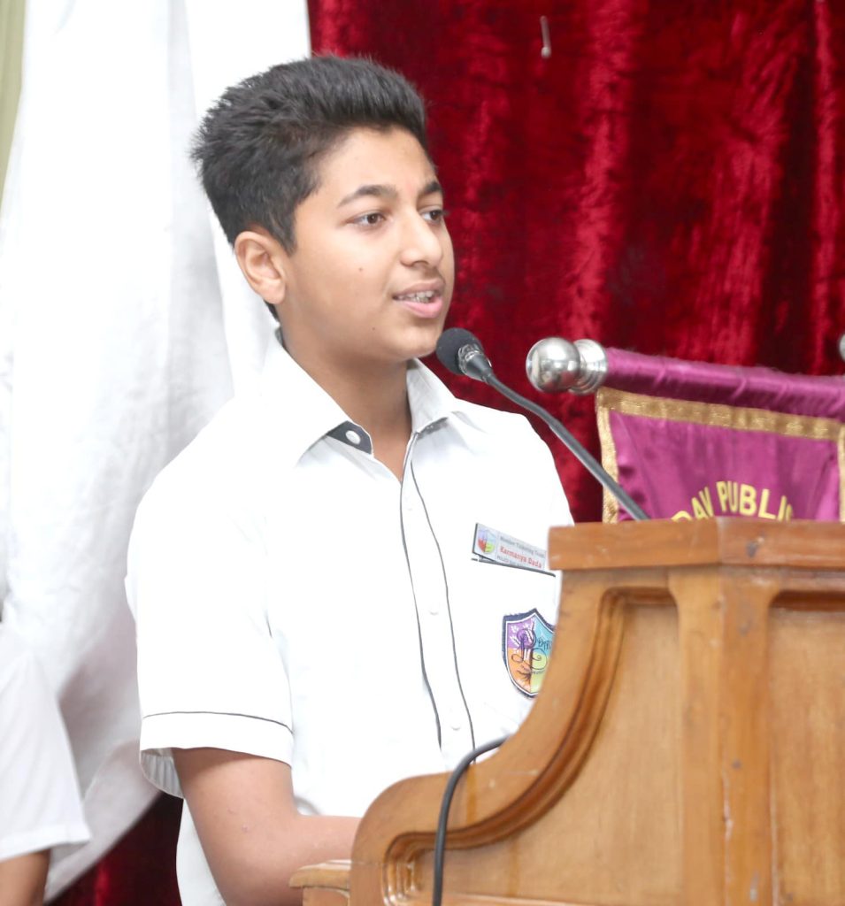 DECLAMATION, ESSAY WRITING AND PAINTING CONTESTS POLICE DAV PUBLIC SCHOOL
